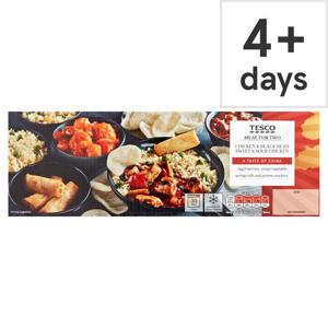 Tesco Chicken & Blackbean & Sweet & Sour Chicken Meal Box 1.14Kg