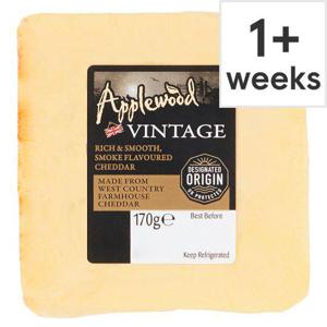 Applewood Vintage Smoke Flavoured Cheddar 170G