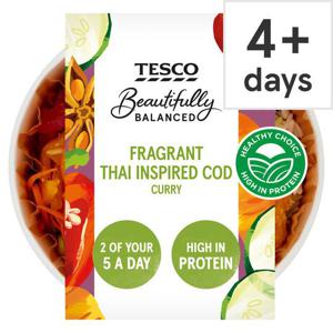 Tesco Beautifully Balanced Thai Inspired Cod Curry 380G