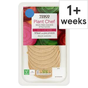 Tesco Plant Chef Meat Free Chicken Style Slices 100G