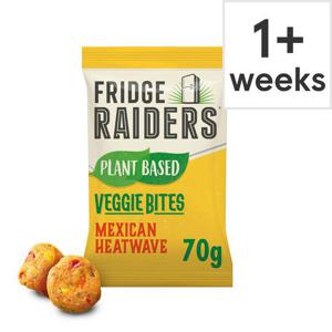 Fridge Raiders Mexican Heatwave Veggie Bites 70G