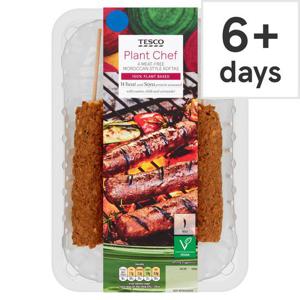 Tesco Plant Chef 4 Meat Free Lamb Style Koftas 320G