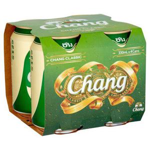 Chang Classic Beer 5% 4 X 330Ml