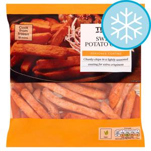 Tesco Sweet Potato Oven Chips 500G