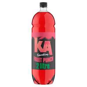 K.A. Sparkling Fruit Punch Drink 2 Litre