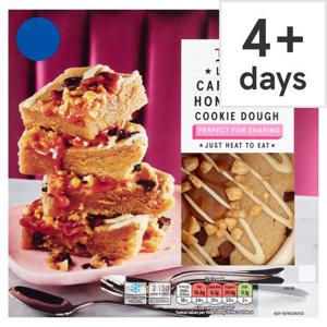 Tesco Loaded Caramel & Honeycomb Cookie Dough 305G