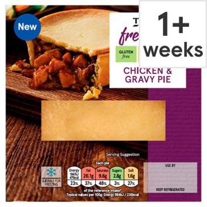 Tesco Free From Chicken & Gravy Pie 200G