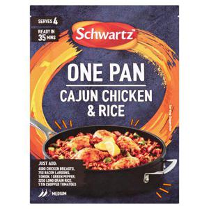 Schwartz One Pan Cajun Chicken & Rice 32G