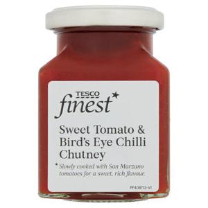 Tesco Finest Sweet Tomato & Birds Eye Chilli Chutney 220G