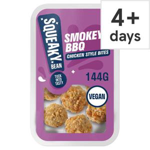 Squeaky Bean Smokey Bbq Chicken Style Bites 144G