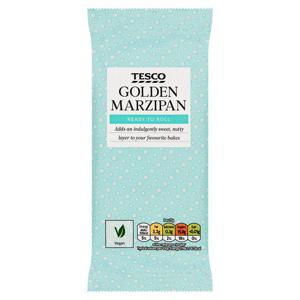 Tesco Ready To Roll Golden Marzipan 500G