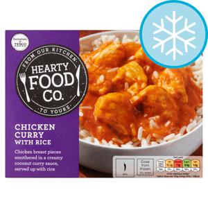 Hearty Food Co. Chicken Curry With Rice 400G