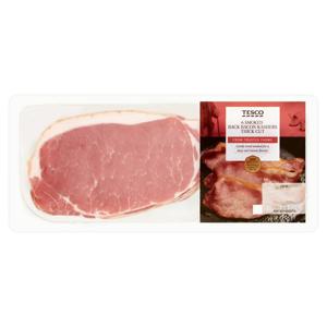 Tesco Smoked T/C Back Bacon Rasher 300G