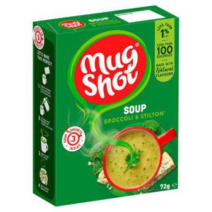 Mug Shot Broccoli & Stilton Cup Soup 3 Sachets 72G