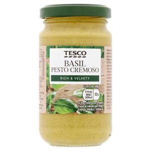 Tesco Basil Pesto Cremoso 190G