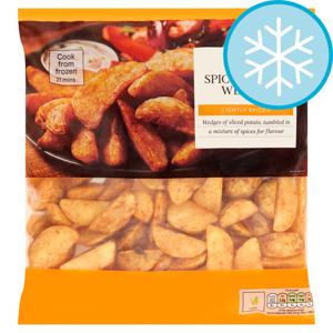 Tesco Spicy Potato Wedges 750G