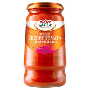 Sacla Whole Cherry Tomato & Spicy Nduja Sauce 350G