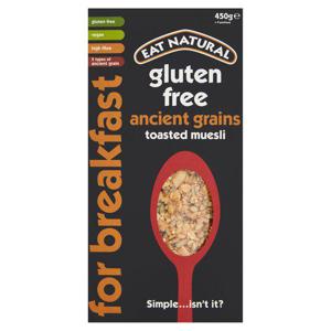 Eat Natural Gluten Free Ancient Grains Muesli 450G