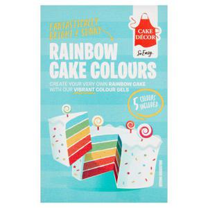 Cake Decor Rainbow Cake Colours Kit 50G