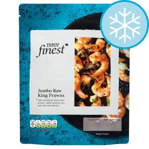 Tesco Finest Jumbo Raw King Prawns 240G