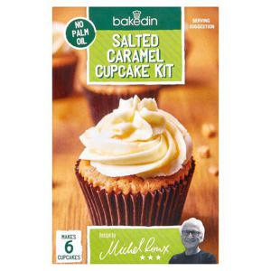 Bakedin Salted Caramel Cupcakes Kit 375G