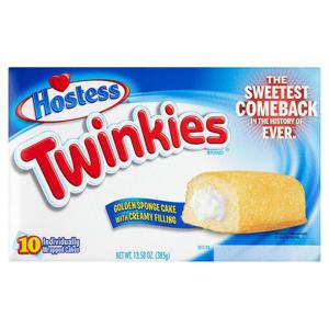 Hostess Twinkies Golden Sponge Cakes 10S 385G