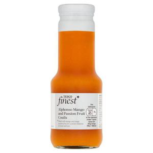 Tesco Finest Alphonso Mango & Passion Fruit Coulis 275G