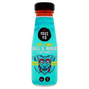 Yogiyo Hot & Zingy Chilli & Wasabi Sauce 110G