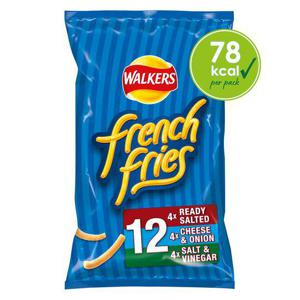 Walkers French Fries Variety Snacks 12X18g