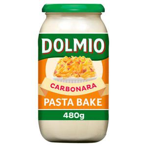 Dolmio Pasta Bake Carbonara Pasta Sauce 480G