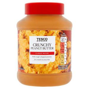 Tesco Crunchy Peanut Butter 700G