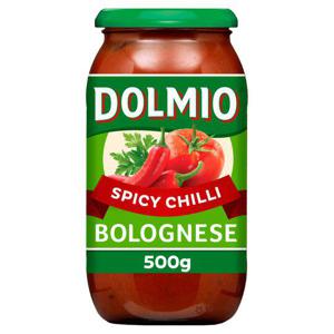 Dolmio Bolognese Intense Chilli Pasta Sauce 500G