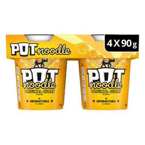 Pot Noodle Original Curry 4 X 90G