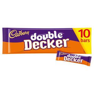 Cadbury Double Decker Chocolate Bars 10 x 40g