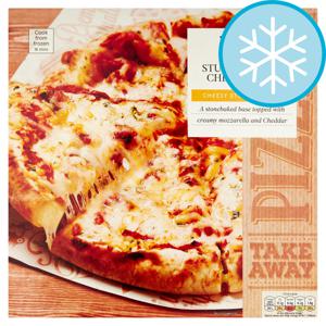 Tesco Stuffed Crust Cheese Pizza 431G