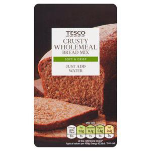 Tesco Crusty Wholemeal Bread Mix 500G