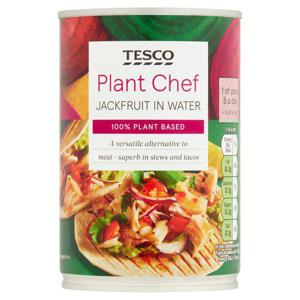 Tesco Plant Chef Jackfruit In Water 410G