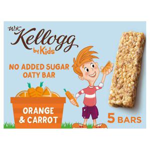 Wk Kellog Kids Orange & Carrot Bars 5 X 22G