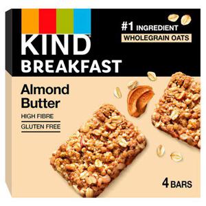 Kind Breakfast Almond Butter Bars 4X30g