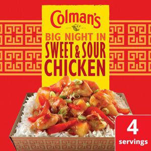 Colman's Sweet & Sour Chicken Recipe Mix 58G