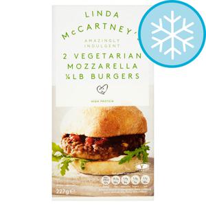 LINDA MCCARTNEY 2 MOZZARELLA BURGERS 227G