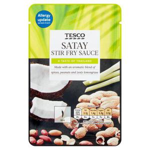 Tesco Satay Stir Fry Sauce 120G