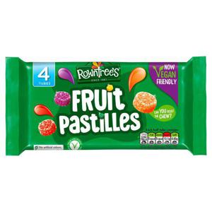 Rowntrees Vegan Fruit Pastilles 4X42.8G