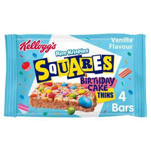 Kellogs Rice Krispies Squares Vanilla 4X19.5G