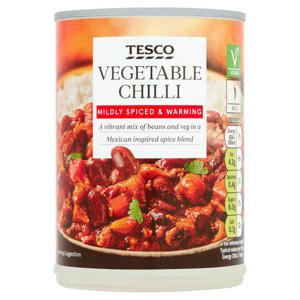 Tesco Vegetable Chilli 392G