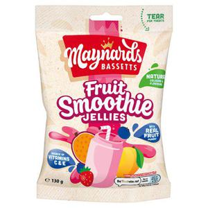 Maynards Bassetts Fruit Smoothie Jelly 130G