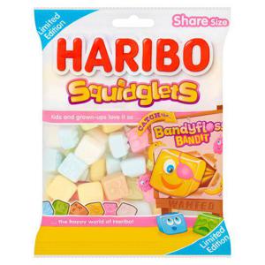 Haribo Squidglets Fruit & Cola Gums 175G