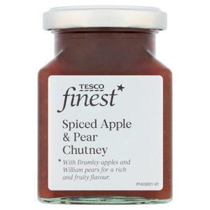 Tesco Finest Spiced Apple & Pear Chutney 220G