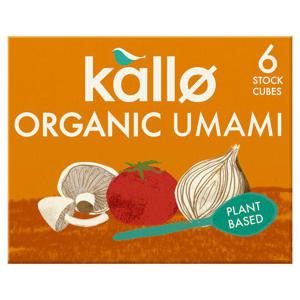 Kallo Organic Umami 6 Stock Cubes 66G