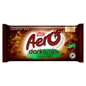 Aero Dark & Milk Peppermint Chocolate Sharing Bar 90G